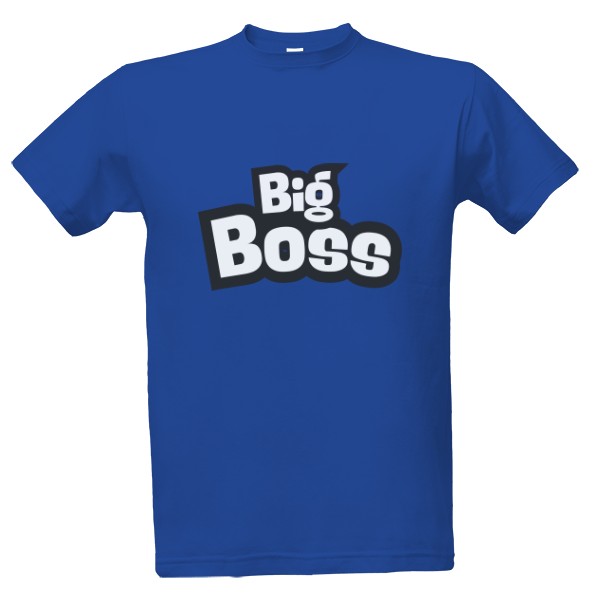 Tričko s potiskem Big Boss táta