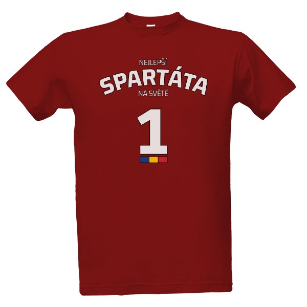 Tričko s potiskem Nejlepší SPARTÁTA na světě